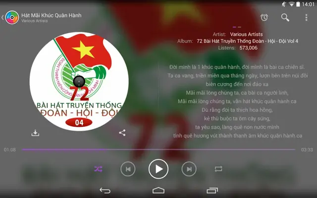 Zing Mp3 android App screenshot 5